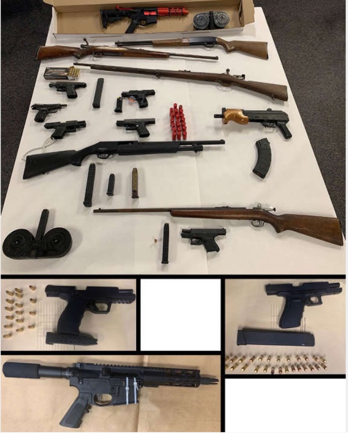 Seized Weapons