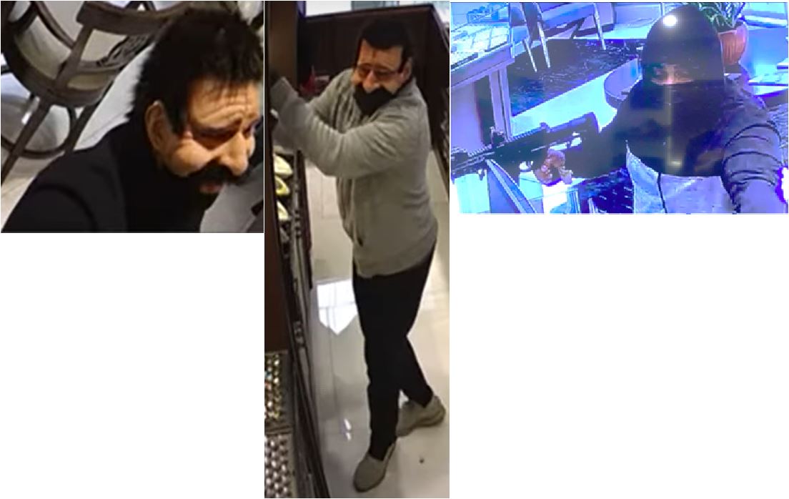 Image of three robbers from Bridgeview, IL